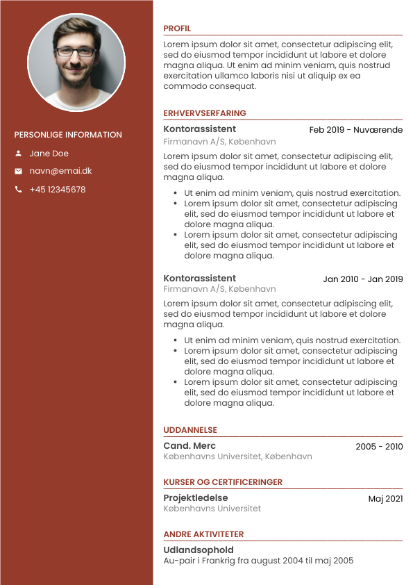 CV Template 4
